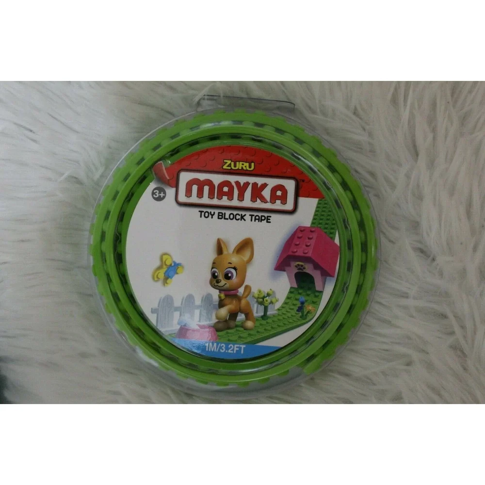 ZURU MAYKA Toy Block Tape 1m/3.2 ft. Lot of 4